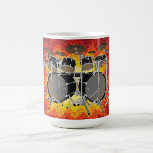 Café Jogo & gráficos do cilindro de 10 partes: Caneca