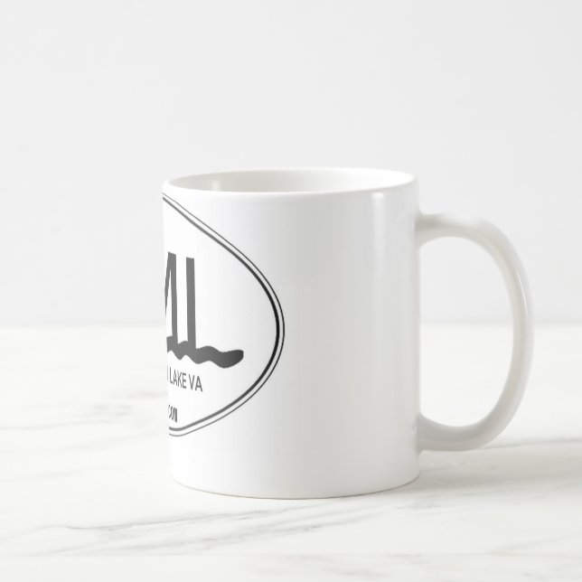 Café lago cerâmico VA mountain de Smith da caneca de (Direita)
