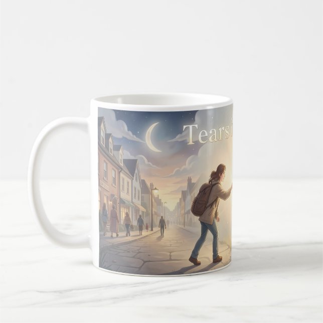 Café Lágrimas no Céu Caneca Sonho de Despedida Suave (Esquerda)