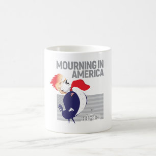 Café Lamentação na caneca de América