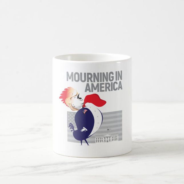 Café Lamentação na caneca de América (Centro)