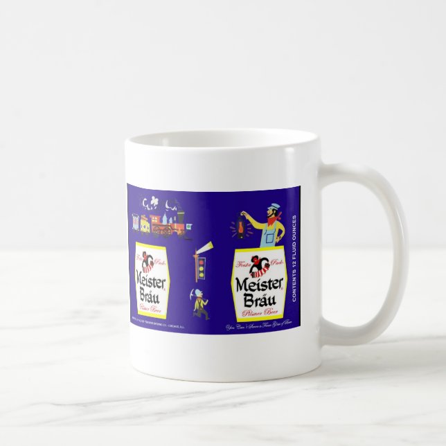 CAFÉ LATA = CANECA DE CERVEJA DA PARTE SUPERIOR LISA DO (Direita)