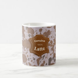Café Latte Autêntico 100% - Caneca de Latte Gelado