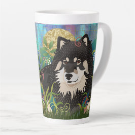 Café Latte BLISTAS DE LAPPY embrulhar em torno da caneca de d