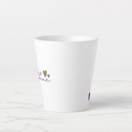 Café Latte Caneca Alma Cheia de Luz Solar