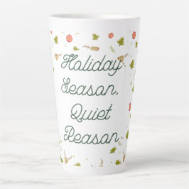 Café Latte Caneca Calma de Inverno – Design Minimalista Aconc