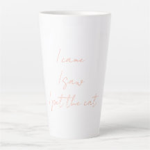 Caneca com Ditado de Gato