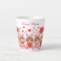 Caneca de Amor Personalizada | Dia das Mães e Pres