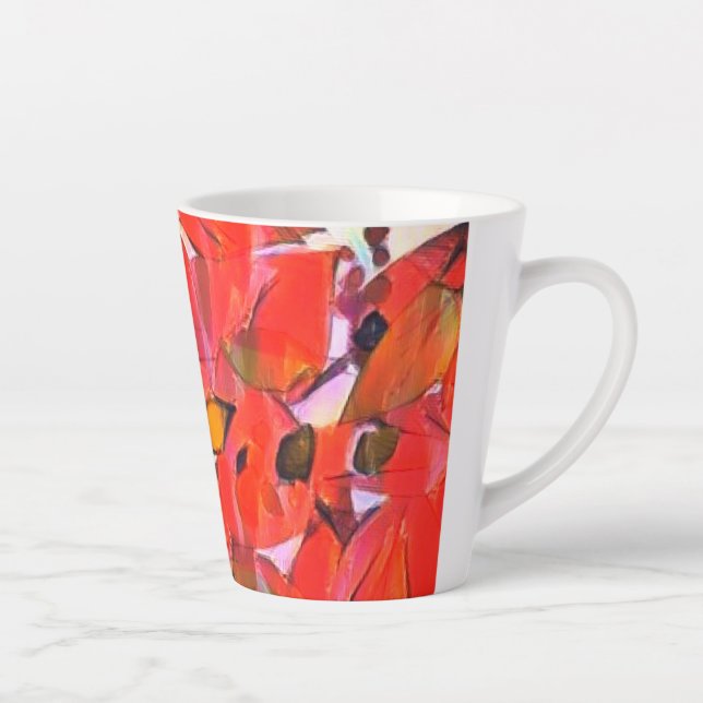 Café Latte Caneca de Celebração (Direita)