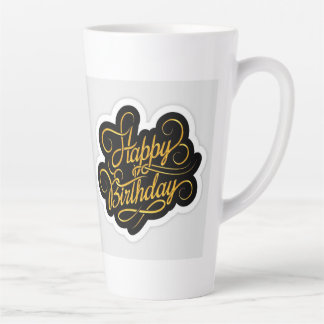 Café Latte Caneca de Chá Elegante – Perfeita para Amantes de