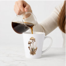 Caneca de Cogumelo Botânico Vintage | Cottagecore 