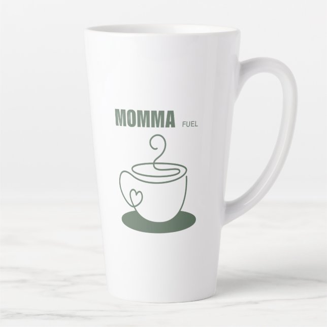 Café Latte Caneca de Combustível da Mamãe (Direita)
