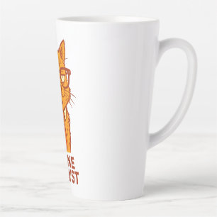 Café Latte Caneca de Gato Analista Retro – Presente para Aman