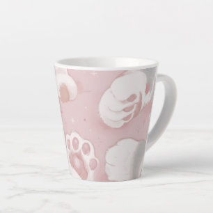 Café Latte Caneca de gato giro