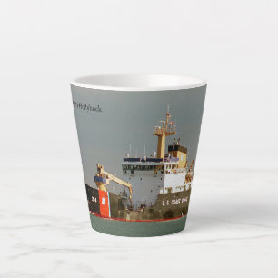 Café Latte Caneca de latão Hollyhock