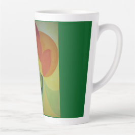 Café Latte Caneca de Látex Two-Tone Além da Razão