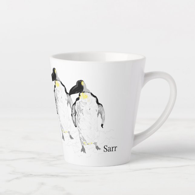 Café Latte Caneca de Latte: Tire o Frio (Direita)