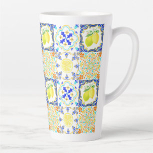 Café Latte Caneca de Limão Italiano