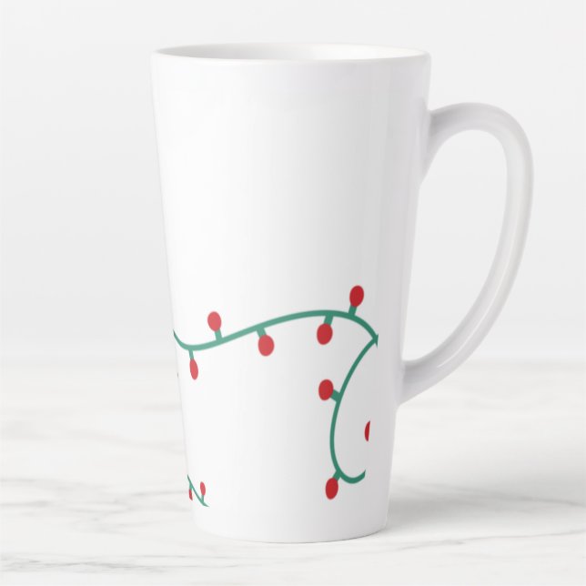 Café Latte caneca de Natal (Direita)