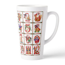 Caneca de Natal 12 Dias de Natal