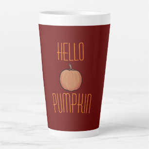 Café Latte Caneca de outono com Ameaça Elevada