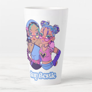 Café Latte Caneca de viagem estética de Bestidas - Melhor Ami