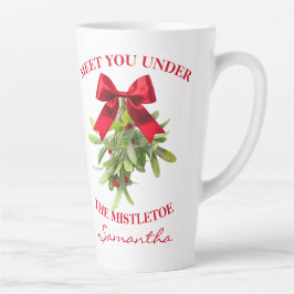 Café Latte Caneca Grande de Natal Rústico Country com Visgo