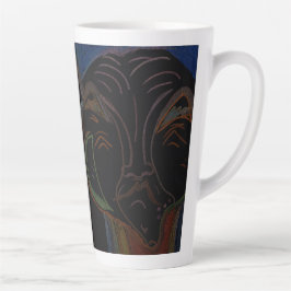 Café Latte Caneca Grande Híbrida de Ficção Científica