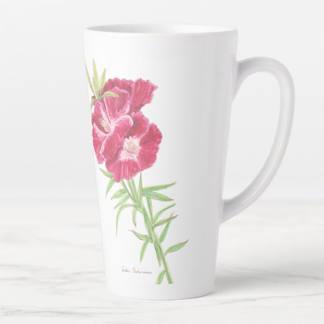 Café Latte Caneca latina de altura godétia (Direita)
