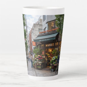 Café Latte Caneca Rua da Loja de Flores - Co Mercado de Flore
