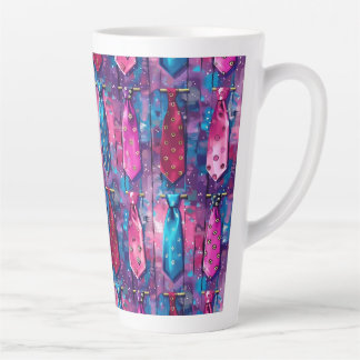 Café Latte Coleção de Gravatas do Papai Caneca de Cerâmica Gr