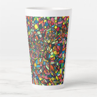 Café Latte Domingo de Páscoa, caneca latina