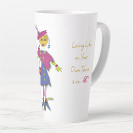 Café Latte Jade - Vivendo a vida como uma caneca de arte lati