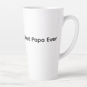 Café Latte Melhor Papai de Todos Caneca do Dia dos Pais 2026