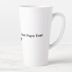 Café Latte Melhor Papai de Todos Caneca do Dia dos Pais 2026