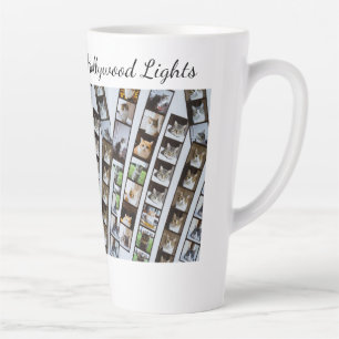 Café Latte Padrão de foto de gatos, Caneca