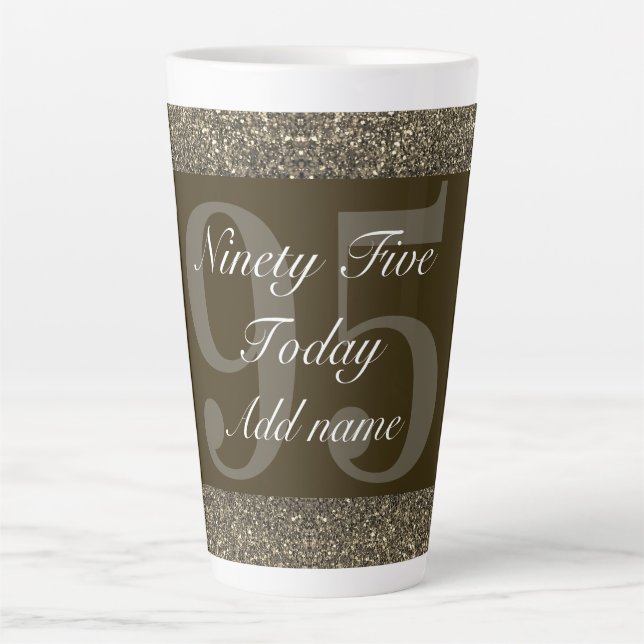 Café Latte presente de caneca especial personalizada 95º (Frente)