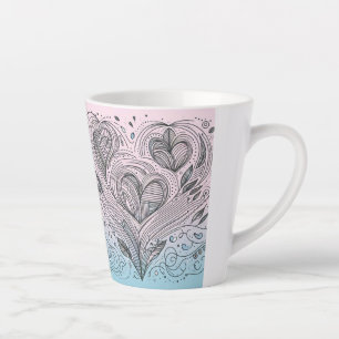 Café Latte sua caneca de carregador de humor