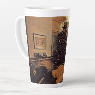 Café Latte Uma Caneca de Natal