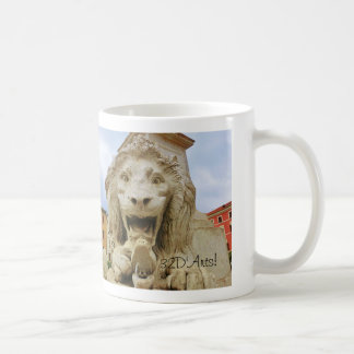 Café Leão da caneca de Massa - corajosa