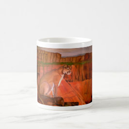 CAFÉ LEÃO DE MONTANHA NA CANECA DO PENSAMENTO