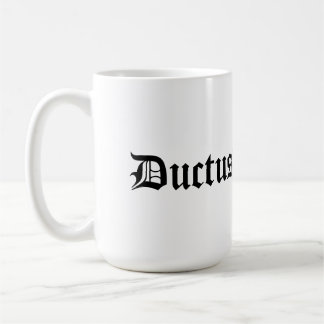 Café Ligação da caneca de Ductus Exemplo pelo exemplo