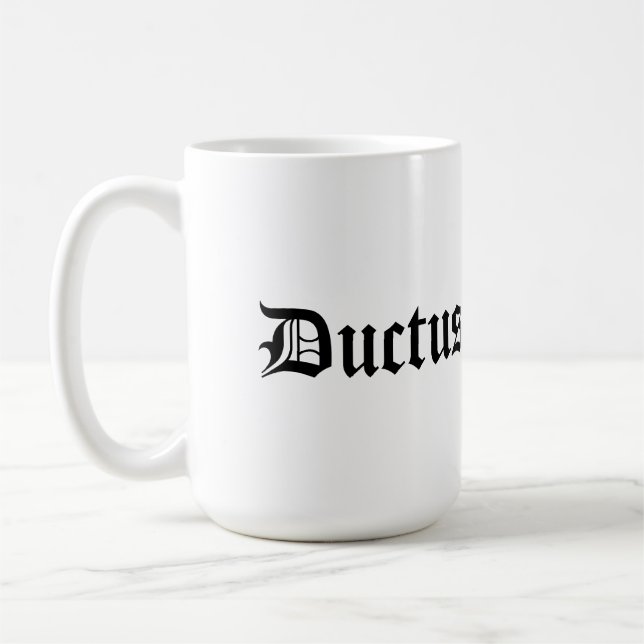 Café Ligação da caneca de Ductus Exemplo pelo exemplo (Esquerda)