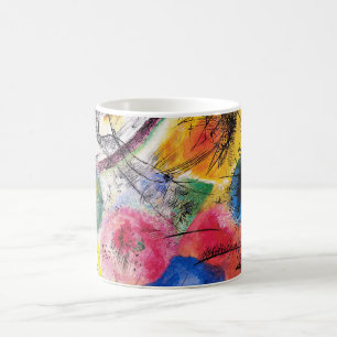 Café Linhas pretas caneca de Kandinsky