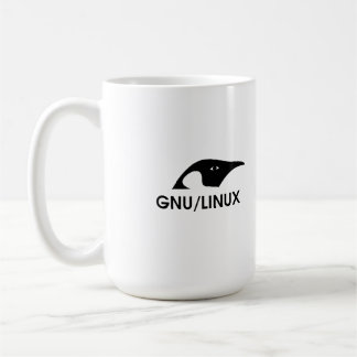 Café Linux "homens reais usa a linha de comando" caneca