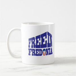 Café "Livre caneca clássica de Fredonia"
