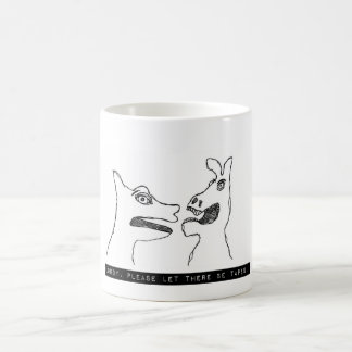 Café Lordy com a caneca da fita de 1975 etiquetas