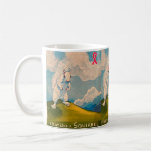 Café Lutar Como Uma Caneca De Esquilo