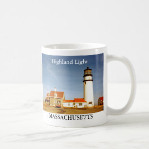 Café Luz das montanhas, caneca de Massachusetts