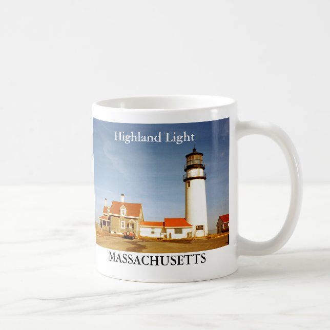 Café Luz das montanhas, caneca de Massachusetts (Direita)